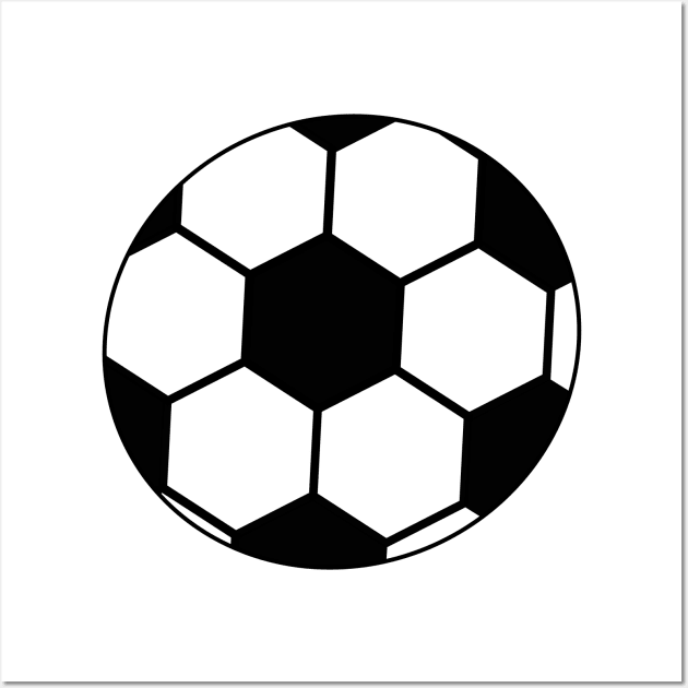 Soccer Ball Wall Art by Nutmegfairy